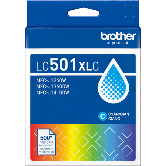 Brother High-Yield Cyan Cartucho de Tinta para Impresoras MFC-J1260W MFC-J1360DW MFC-J1410DW