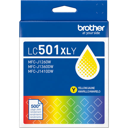 Cartucho de Tinta Amarilla Brother Alta Capacidad para Impresoras MFC-J1260W MFC-J1360DW MFC-J1410DW
