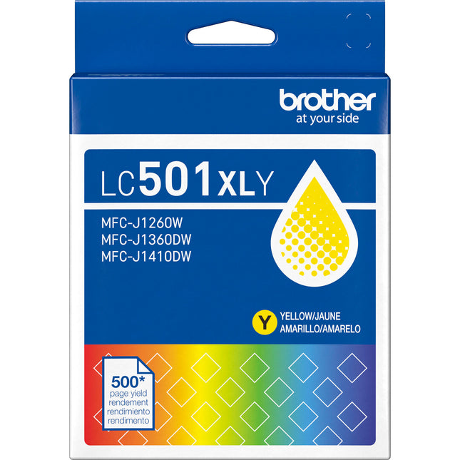 Cartucho de Tinta Amarilla Brother Alta Capacidad para Impresoras MFC-J1260W MFC-J1360DW MFC-J1410DW