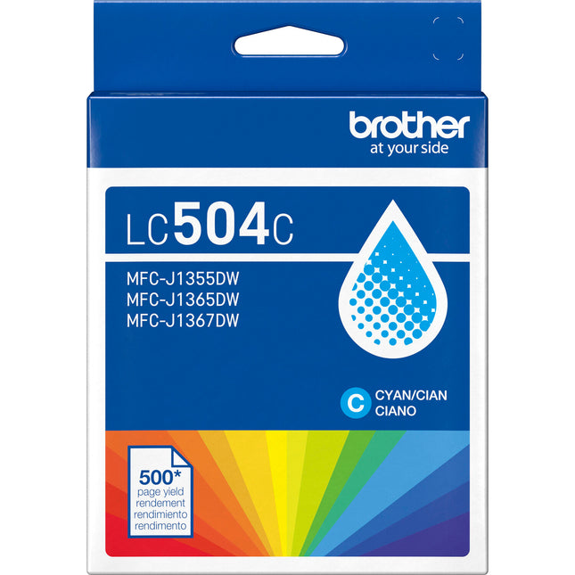 Brother Standard-Yield Cartucho de Tinta Cian para Impresoras MFC-J1355DW MFC-J1365DW MFC-J1367DW