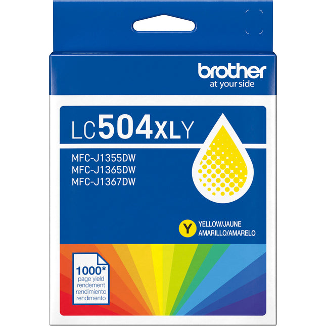 Cartucho de Tinta Amarilla Brother Alta Capacidad para Impresoras MFC-J1355DW MFC-J1365DW MFC-J1367DW