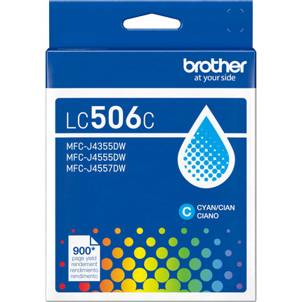 Brother Standard-Yield Cartucho de Tinta Cyan para Impresoras MFC-J4355DW MFC-J4555DW MFC-J4557DW