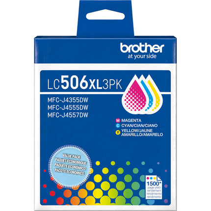 Brother High-Yield Cartuchos de Tinta Tricolor para Impresoras MFC-J4355DW MFC-J4555DW MFC-J4557DW