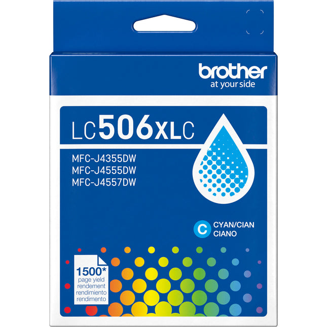 Cartucho de Tinta Cyan de Alta Capacidad Brother para Impresoras MFC-J4355DW J4555DW J4557DW