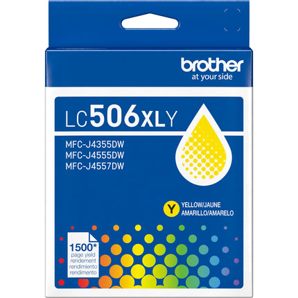 Cartucho de Tinta Amarillo de Alta Capacidad para Impresoras Brother MFC-J4355DW J4555DW J4557DW