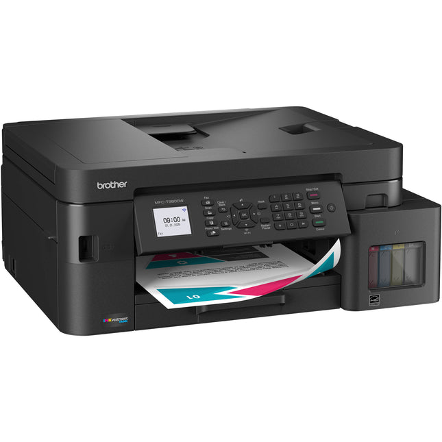 Brother MFC-T980DW Impresora multifunción inalámbrica tanque tinta hasta 3 años tinta 1200x6000 dpi 17 ppm negro