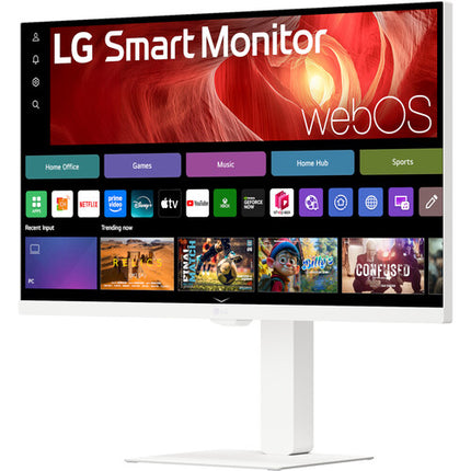 LG 27U730SA-W Monitor Smart 27" 4K UHD HDR USB-C 65W 350 nits