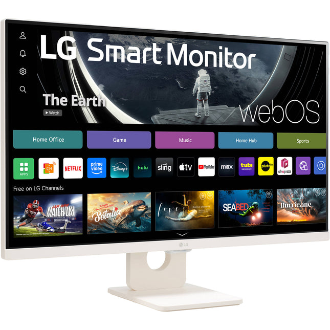 LG 27U511SA-W Monitor Smart 27" IPS Full HD 1080p 100 Hz con HDMI y USB