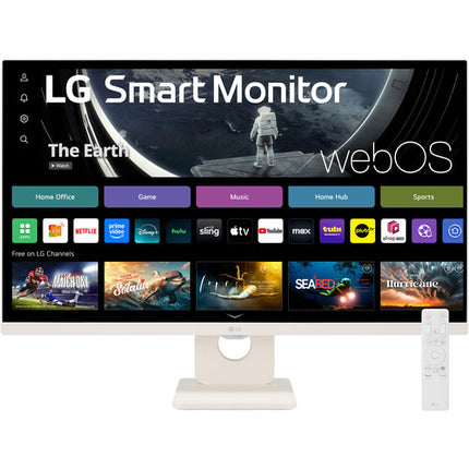 LG 27U511SA-W Monitor Smart 27" IPS Full HD 1080p 100 Hz con HDMI y USB