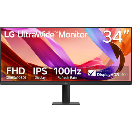 LG UltraWide 34U511A-B Monitor 34" IPS 2560x1080 100 Hz HDR10