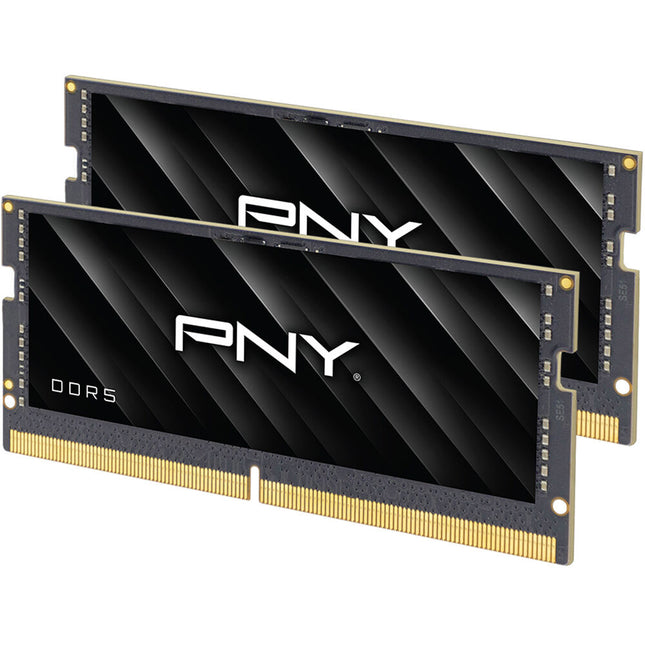 PNY 64GB DDR5 5600 MHz SO-DIMM Kit de Memoria 2 x 32GB Unbuffered