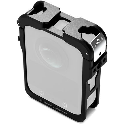DigitalFoto Solution Limited Cage con Montura Magnética Rápida para DJI Osmo 360 aluminio y silicona