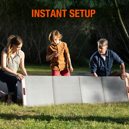 Jackery SolarSaga 200W Panel Solar 24.3% Eficiencia 7.6x1.8 Plegable