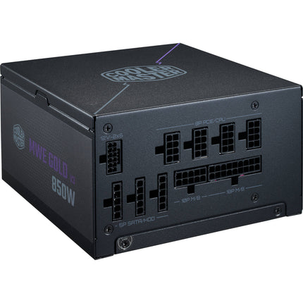 Cooler Master MWE Gold V3 850W Fuente de Poder Modular 80 PLUS Gold 120mm Ventilador Silent Zero-RPM
