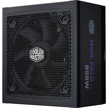 Cooler Master MWE Gold V3 850W Fuente de Poder Modular 80 PLUS Gold 120mm Ventilador Silent Zero-RPM