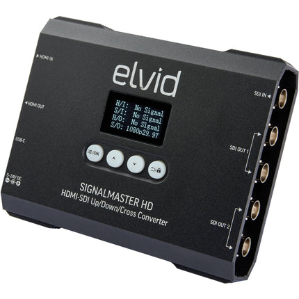 Elvid SignalMaster HD Convertidor de Señal HDMI 3G-SDI USB-C y AC
