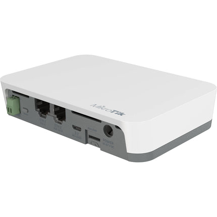 MikroTik KNOT IoT Gateway Wi-Fi 2.4 GHz 2x 100 Mb/s Ethernet PoE y Montaje
