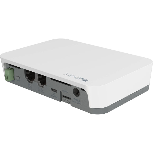 MikroTik KNOT IoT Gateway Wi-Fi 2.4 GHz 2x 100 Mb/s Ethernet PoE y Montaje