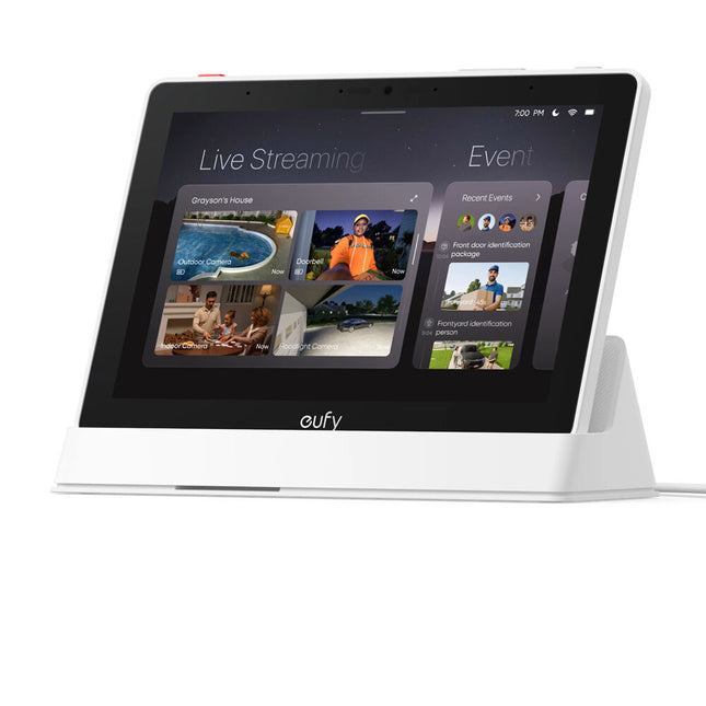 eufy Security Smart Display E10 8 pulgadas pantalla táctil con batería 4050mAh y montaje mural