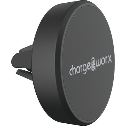 ChargeWorx Soporte Magnético para Smartphones con Base de Goma y Rotación 360°