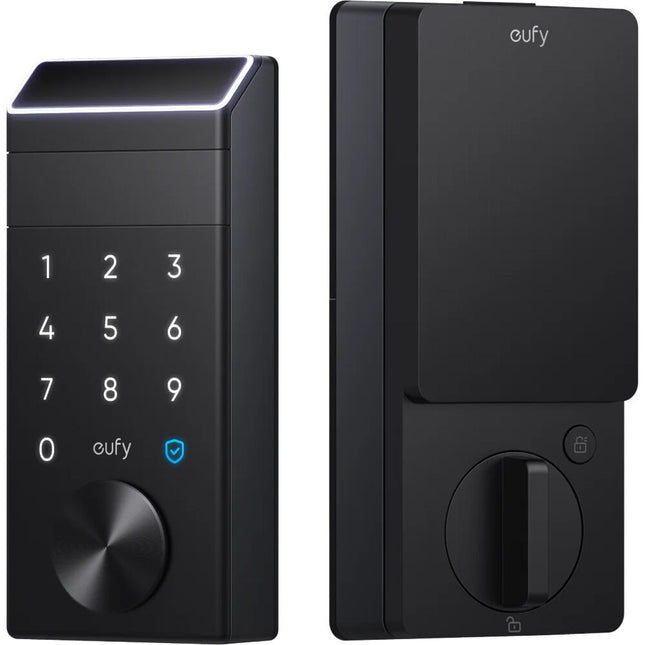 eufy Security FamiLock E35 Cerradura Inteligente con Batería 10000mAh y Entrada por Palma