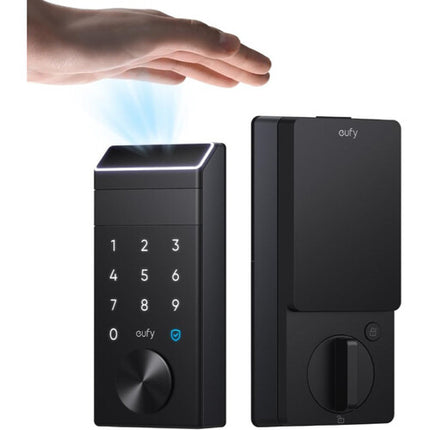 eufy Security FamiLock E35 Cerradura Inteligente con Batería 10000mAh y Entrada por Palma