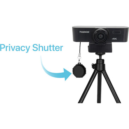 PeopleLink Eagle 4K Webcam UHD 8MP Autofocus 120° FOV con Control Remoto