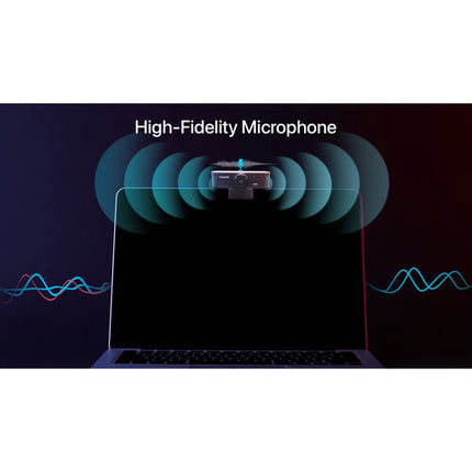 PeopleLink Eagle 4K Webcam UHD 8MP Autofocus 120° FOV con Control Remoto