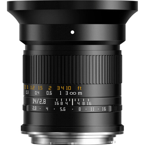 TTArtisan 14mm f/2.8 Objetivo Gran Angular Manual para Canon RF 77mm