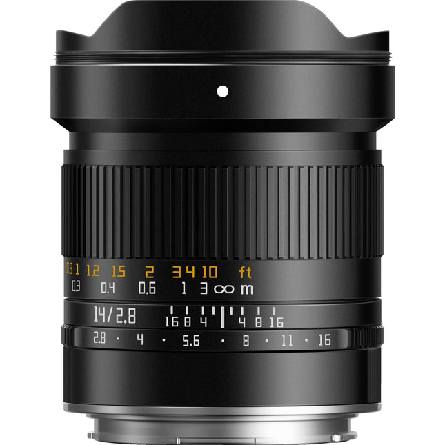 TTArtisan 14mm f2.8 Lente Ultra Gran Angular Full Frame 77mm Filtro