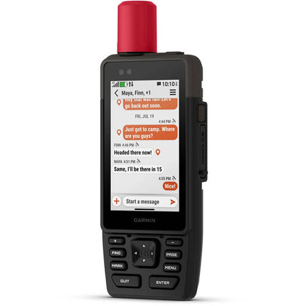 Garmin GPSMAP H1i Plus Navegador GPS Portátil con 145 Horas Autonomía y Cámara Frontal y Trasera