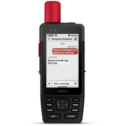 Garmin GPSMAP H1i Plus Navegador GPS Portátil con 145 Horas Autonomía y Cámara Frontal y Trasera
