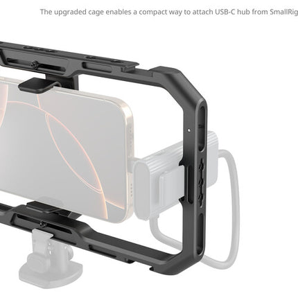 SmallRig Universal Quick Release Cage para móviles con adaptador de filtro 67mm y bloqueo rápido