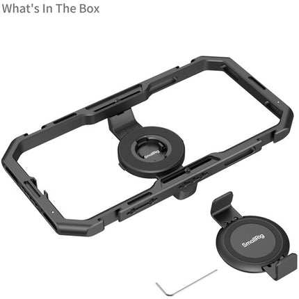 SmallRig Universal Quick Release Cage para móviles con adaptador de filtro 67mm y bloqueo rápido