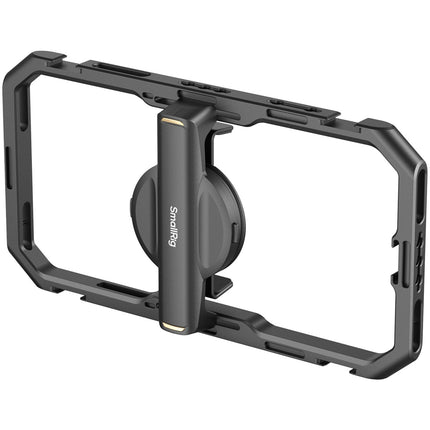 SmallRig Universal Quick Release Cage para móviles con adaptador de filtro 67mm y bloqueo rápido