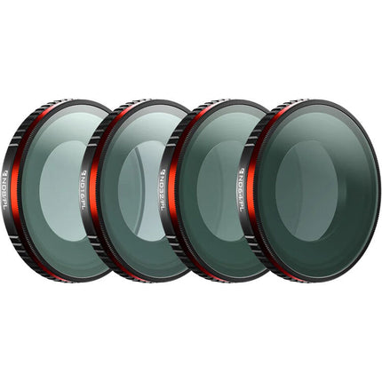 Freewell Bright Day Kit de filtros para Insta360 GO Ultra ND8-64 y polarización 4 unidades
