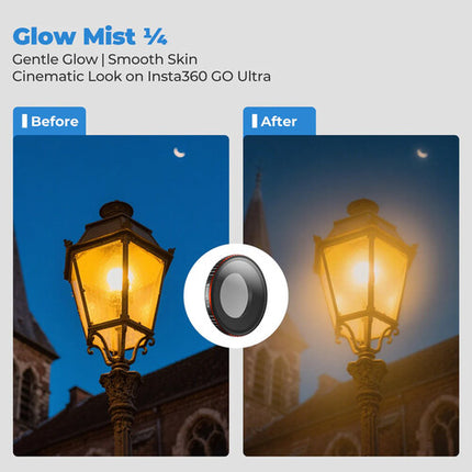 Freewell Mega Kit de Filtros para Insta360 GO Ultra 10 Pack ND8 ND32 ND64 CPL