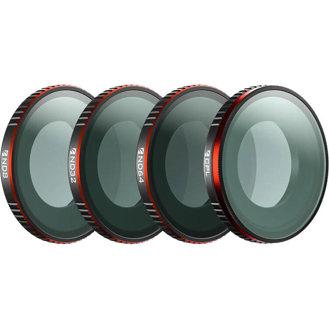 Freewell Standard Day Kit Filtros ND8 ND64 CPL para Insta360 GO Ultra 4-Pack