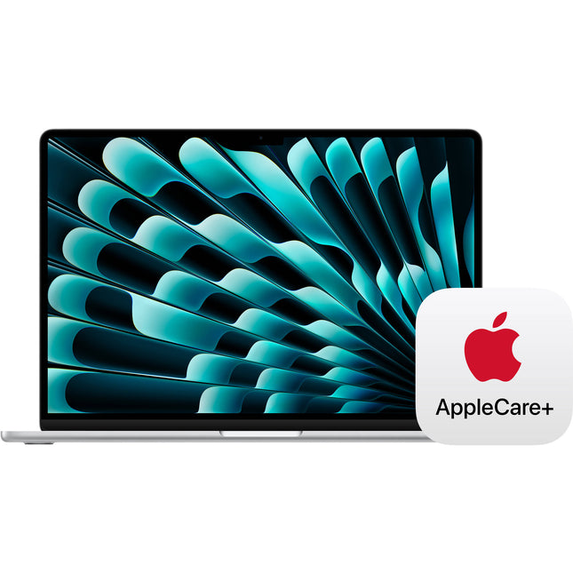 Apple 15" MacBook Air M4 16GB RAM 256GB SSD con AppleCare+ Plata