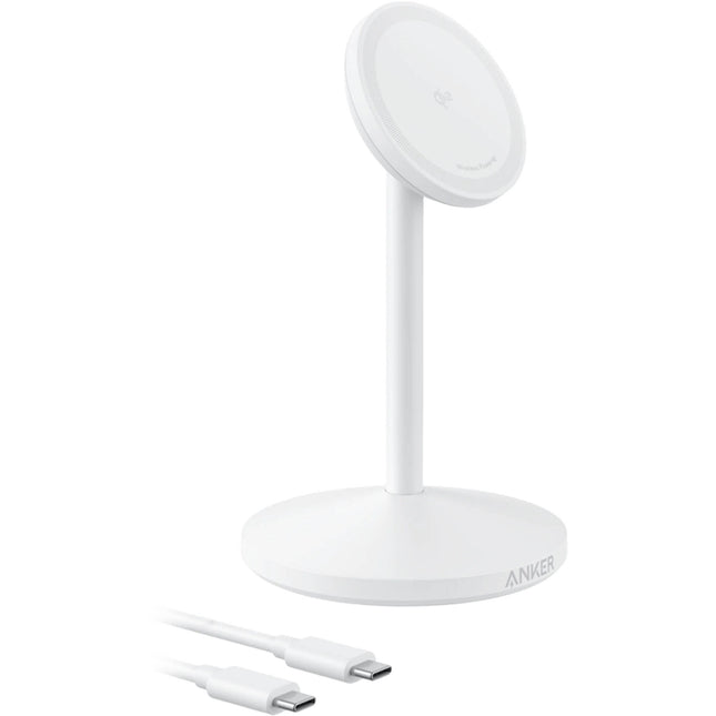 Anker MagGo Base de Carga Inalámbrica Qi2 15W Soporte Ajustable