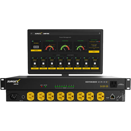 SURGEX Defender Series+ SX-DSP-129 Protector de Sobretensión Rackmount 9 Tomas 6000V