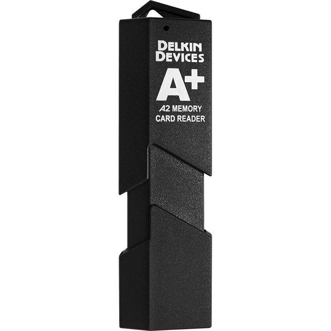 Delkin Devices Lector de Tarjetas SD microSD A2 USB 3.1 Gen 1 170 MB/s USB-A a USB-C