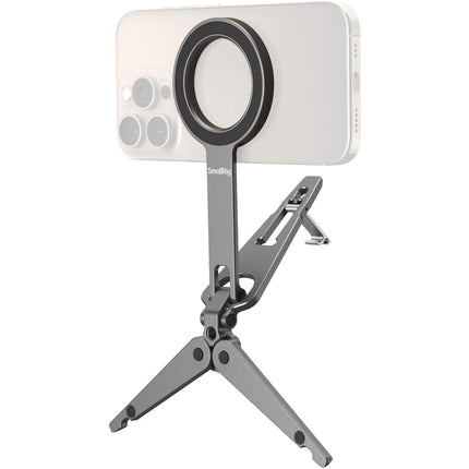 SmallRig Soporte Magnético para Smartphone con Trípode Plegable y Montura para Monitor