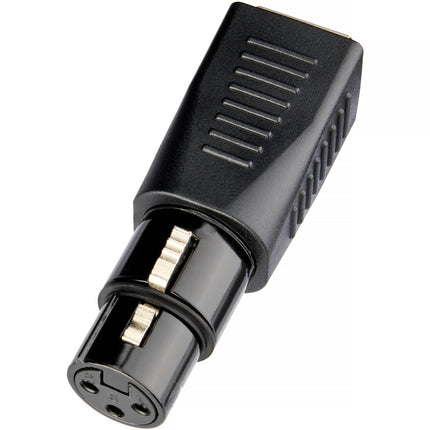 Kopul Adaptador XLR 3-Pin Hembra a RJ45 con Conectores Dorados