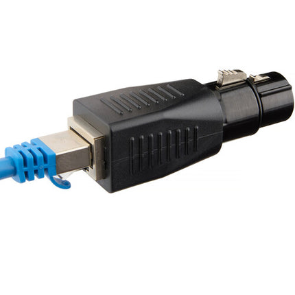 Kopul Kit adaptador DMX con conectores XLR 5 pines chapados oro y RJ45