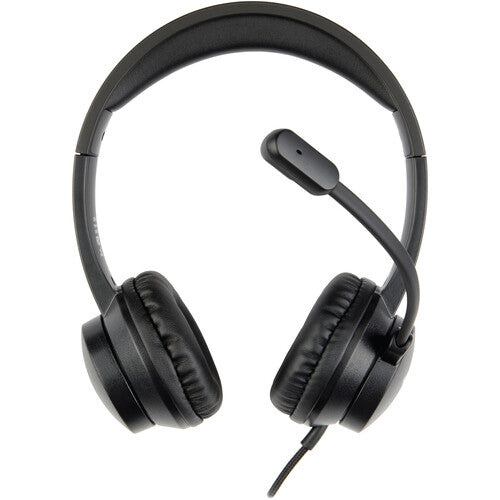 Xcellon USH-202 Auriculares On-Ear con Micrófono USB-A y USB-C Adaptador