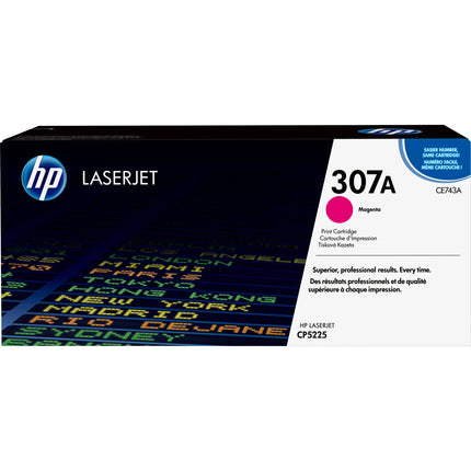 HP 307A Magenta Cartucho de Tóner LaserJet 7300 páginas para CP5225n CP5225dn