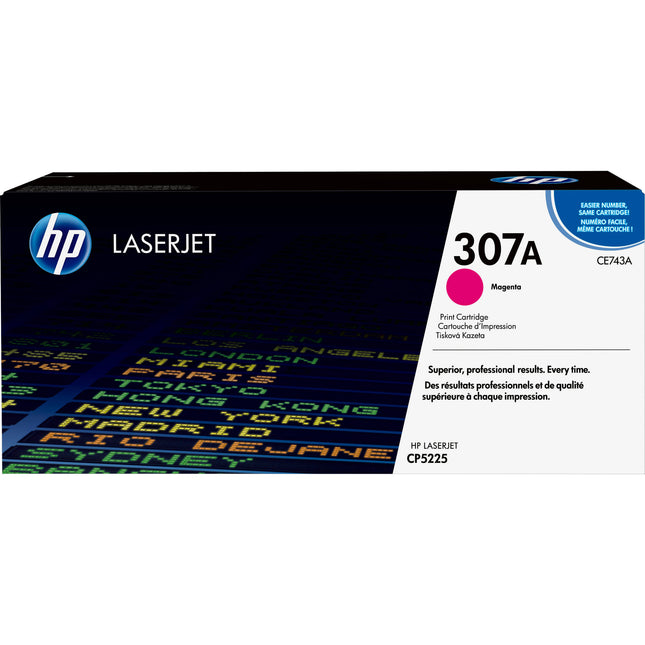 HP 307A Magenta Cartucho de Tóner LaserJet 7300 páginas para CP5225n CP5225dn