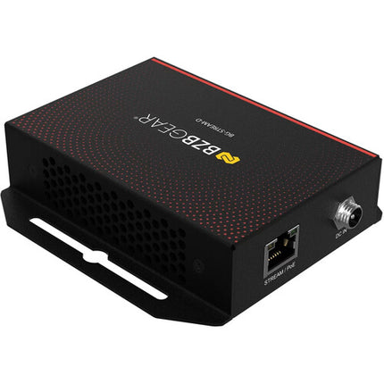 BZBGEAR BG-STREAM-D Decodificador IP a HDMI 4K60 PoE Metal compacto