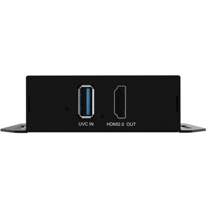BZBGEAR BG-STREAM-D Decodificador IP a HDMI 4K60 PoE Metal compacto
